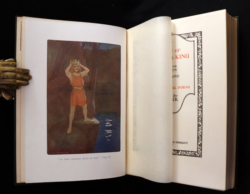 1912 First Illustrated Edition by Maria L. Kirk - Legend of King Arthur - Idylls of the King.