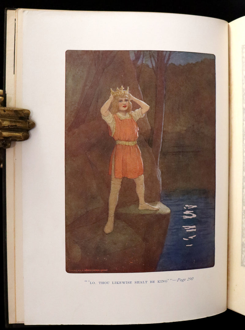 1912 First Illustrated Edition by Maria L. Kirk - Legend of King Arthur - Idylls of the King.