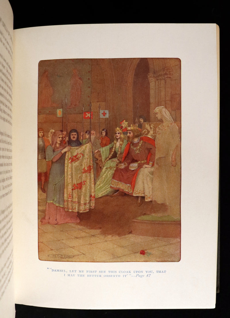 1912 First Illustrated Edition by Maria L. Kirk - Legend of King Arthur - Idylls of the King.