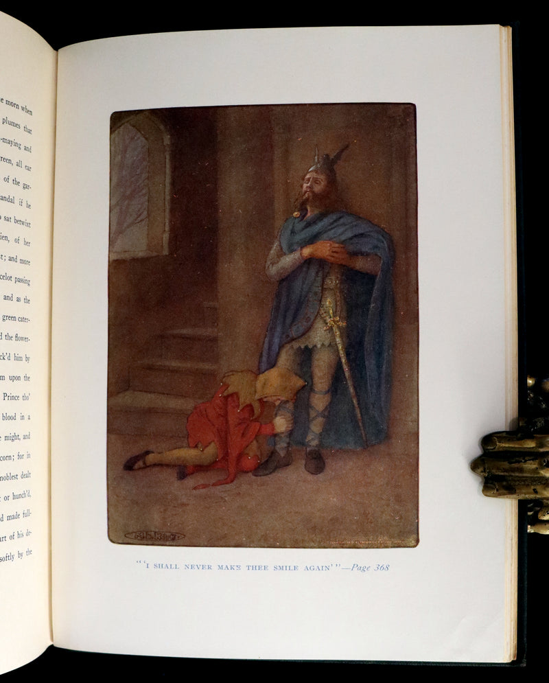 1912 First Illustrated Edition by Maria L. Kirk - Legend of King Arthur - Idylls of the King.