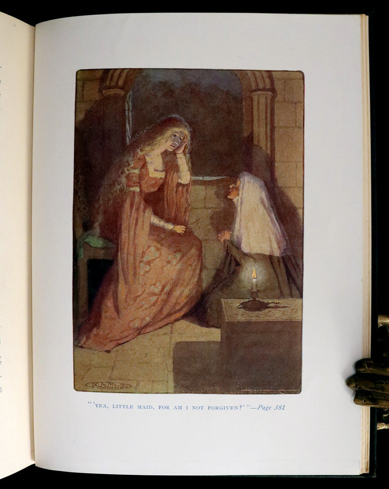 1912 First Illustrated Edition by Maria L. Kirk - Legend of King Arthur - Idylls of the King.