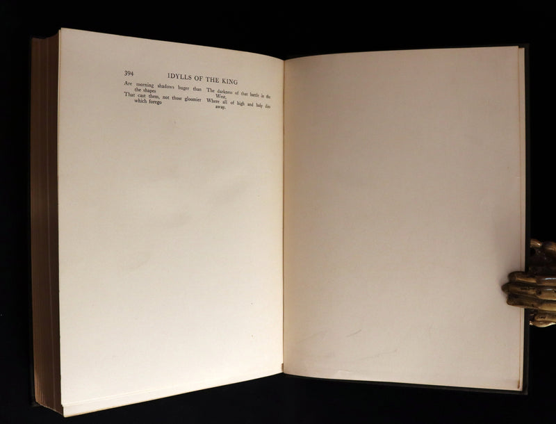 1912 First Illustrated Edition by Maria L. Kirk - Legend of King Arthur - Idylls of the King.