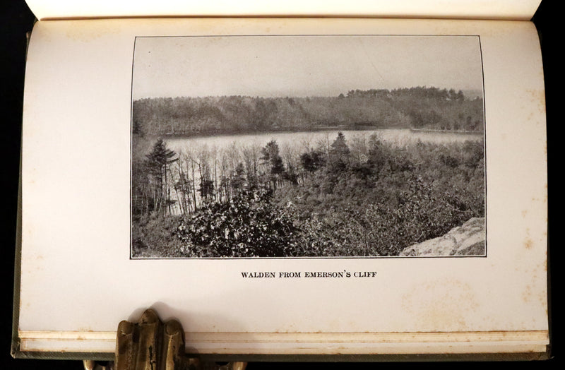 1893 Scarce Edition - WALDEN or, Life in the Woods by Henry David Thoreau with Photogravures.