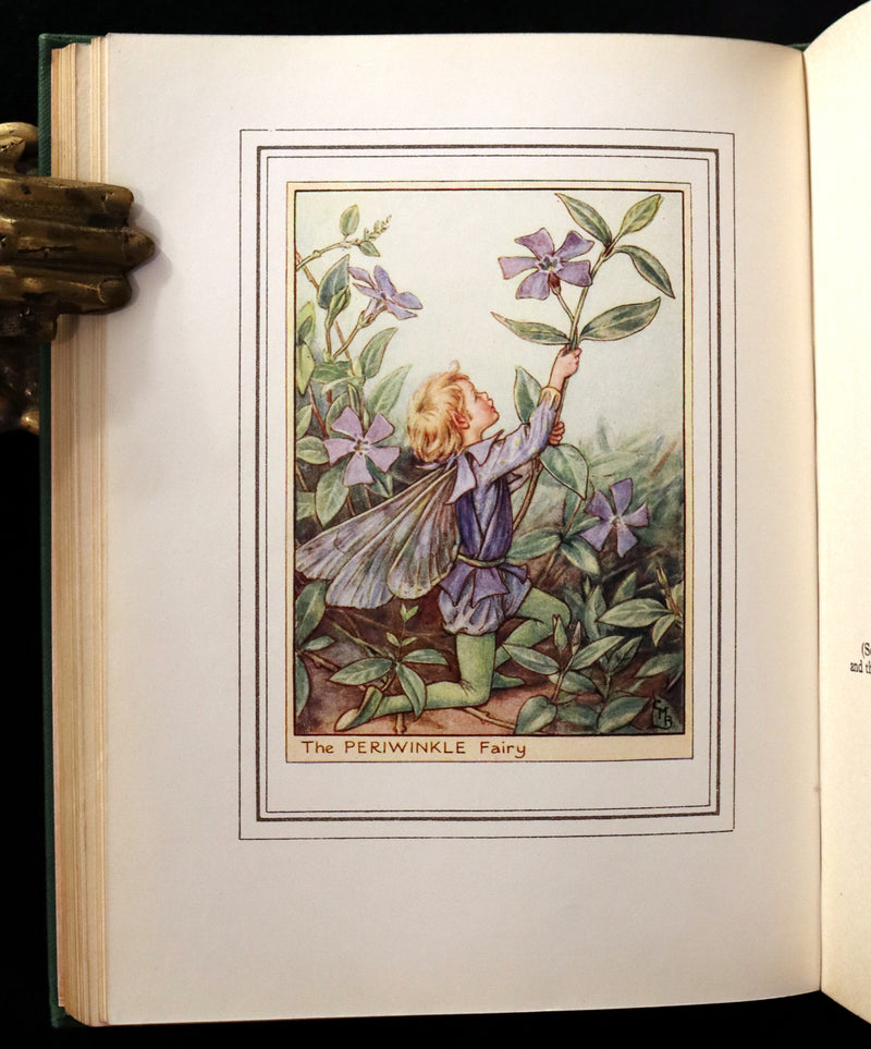 1950 Rare Cicely Mary Barker Book - FAIRIES OF THE FLOWERS AND TREES. First Edition.