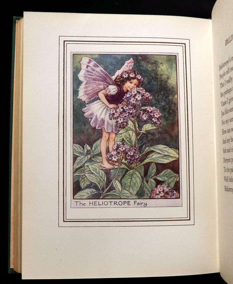 1950 Rare Cicely Mary Barker Book - FAIRIES OF THE FLOWERS AND TREES. First Edition.