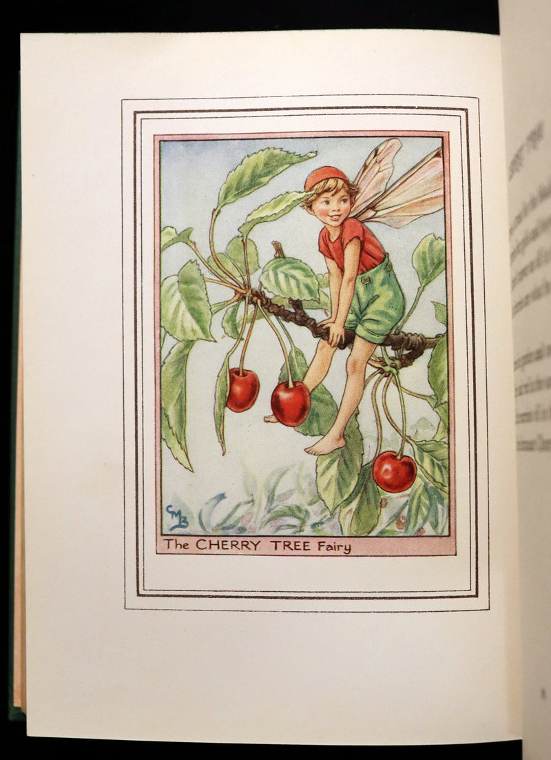 1950 Rare Cicely Mary Barker Book - FAIRIES OF THE FLOWERS AND TREES. First Edition.