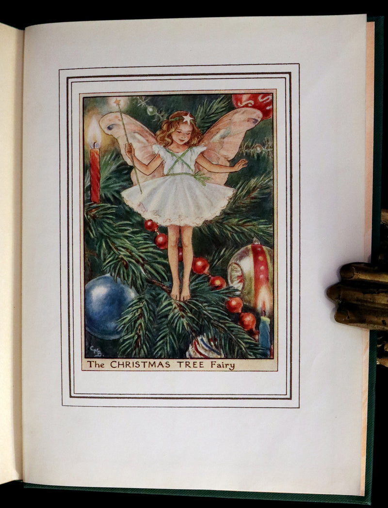 1950 Rare Cicely Mary Barker Book - FAIRIES OF THE FLOWERS AND TREES. First Edition.