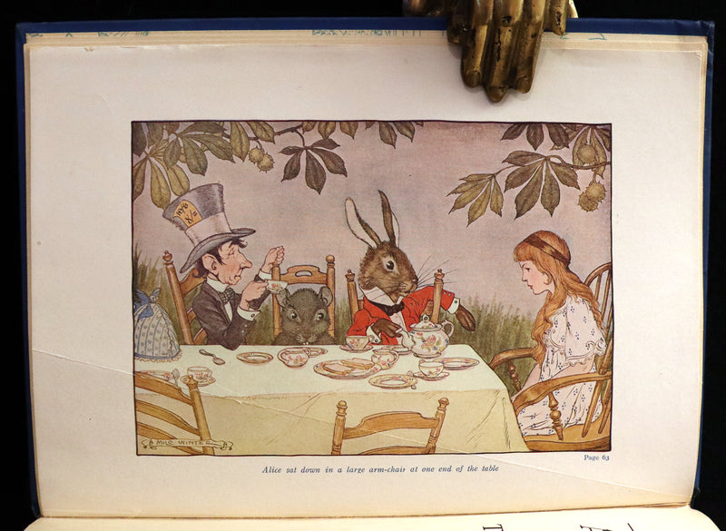 1916 Scarce Windermere Edition - Alice's Adventures in Wonderland & Through the Looking-Glass illustrated by Milo Winter.