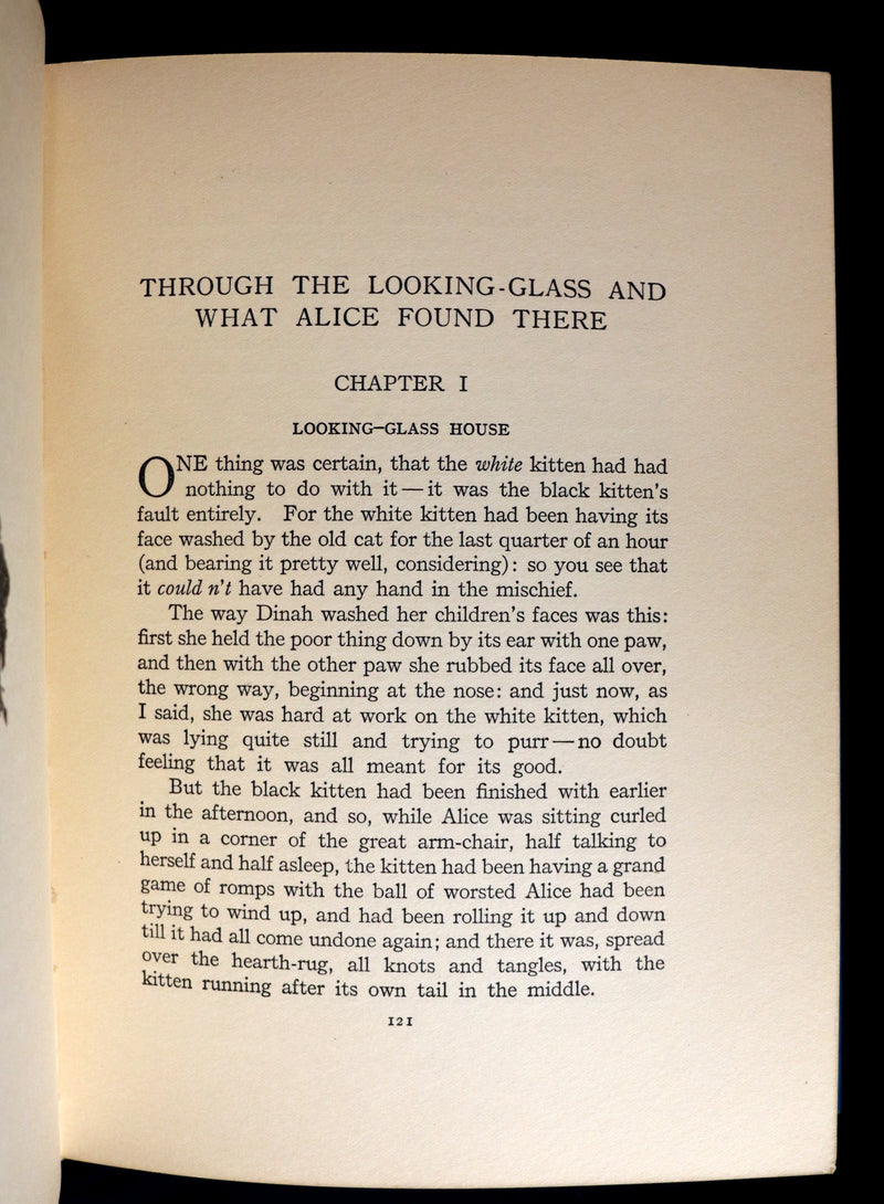 1916 Scarce Windermere Edition - Alice's Adventures in Wonderland & Through the Looking-Glass illustrated by Milo Winter.