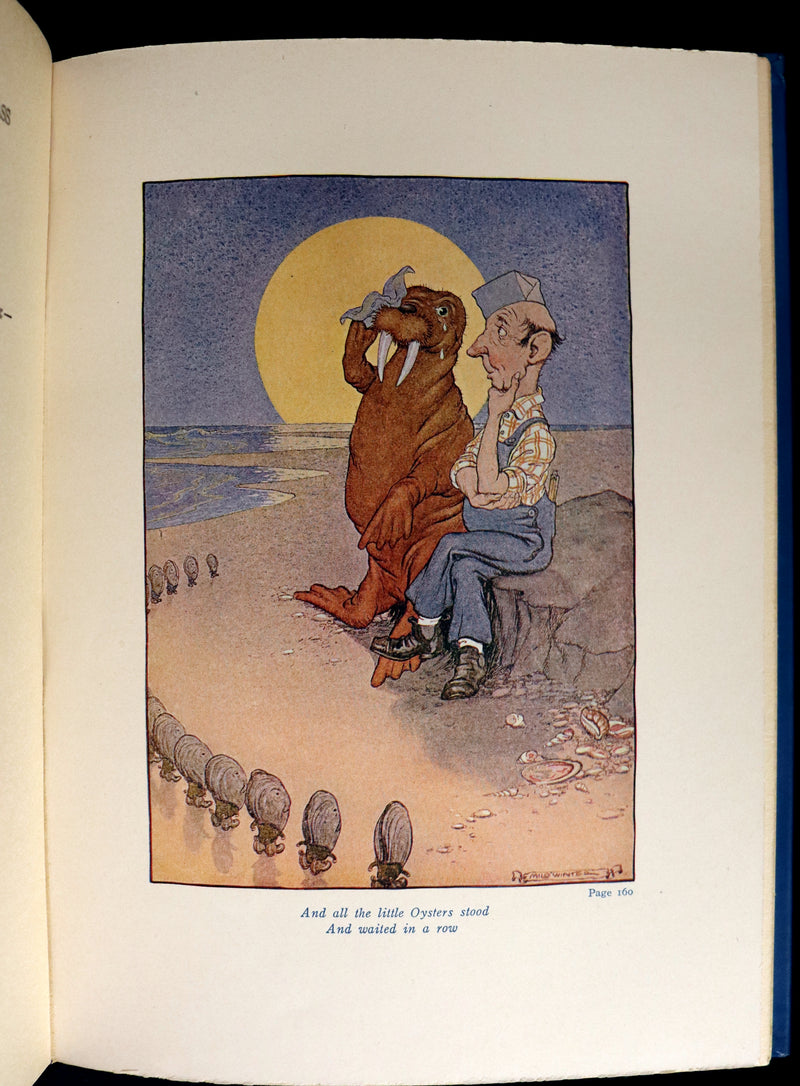 1916 Scarce Windermere Edition - Alice's Adventures in Wonderland & Through the Looking-Glass illustrated by Milo Winter.