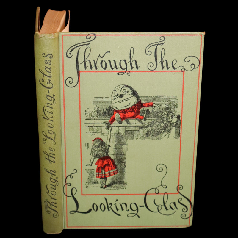 1894 Rare Victorian Book - Through the Looking Glass, and What Alice Found There by Lewis Carroll.