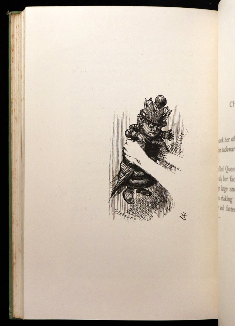 1894 Rare Victorian Book - Through the Looking Glass, and What Alice Found There by Lewis Carroll.