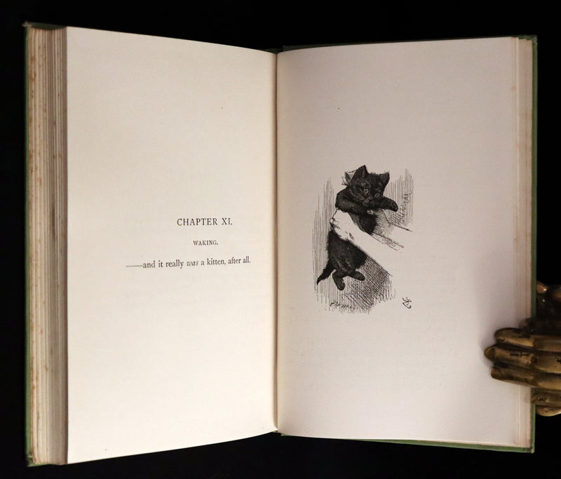1894 Rare Victorian Book - Through the Looking Glass, and What Alice Found There by Lewis Carroll.