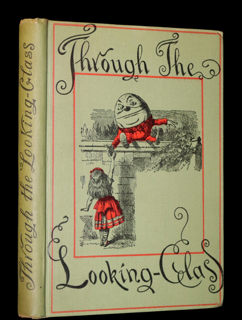 1894 Rare Victorian Book - Through the Looking Glass, and What Alice Found There by Lewis Carroll.