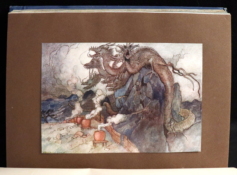 1910 Rare First Edition - Green Willow and Other Japanese Fairy Tales Illustrated by Warwick Goble.