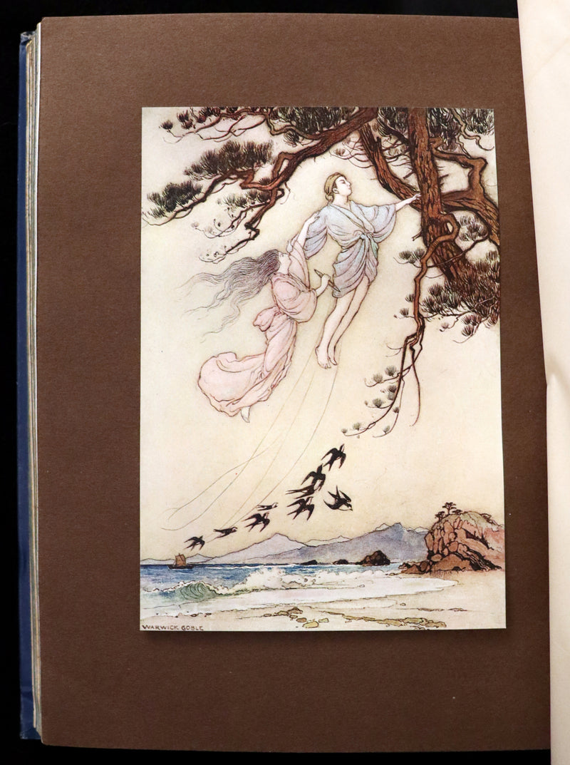 1910 Rare First Edition - Green Willow and Other Japanese Fairy Tales Illustrated by Warwick Goble.