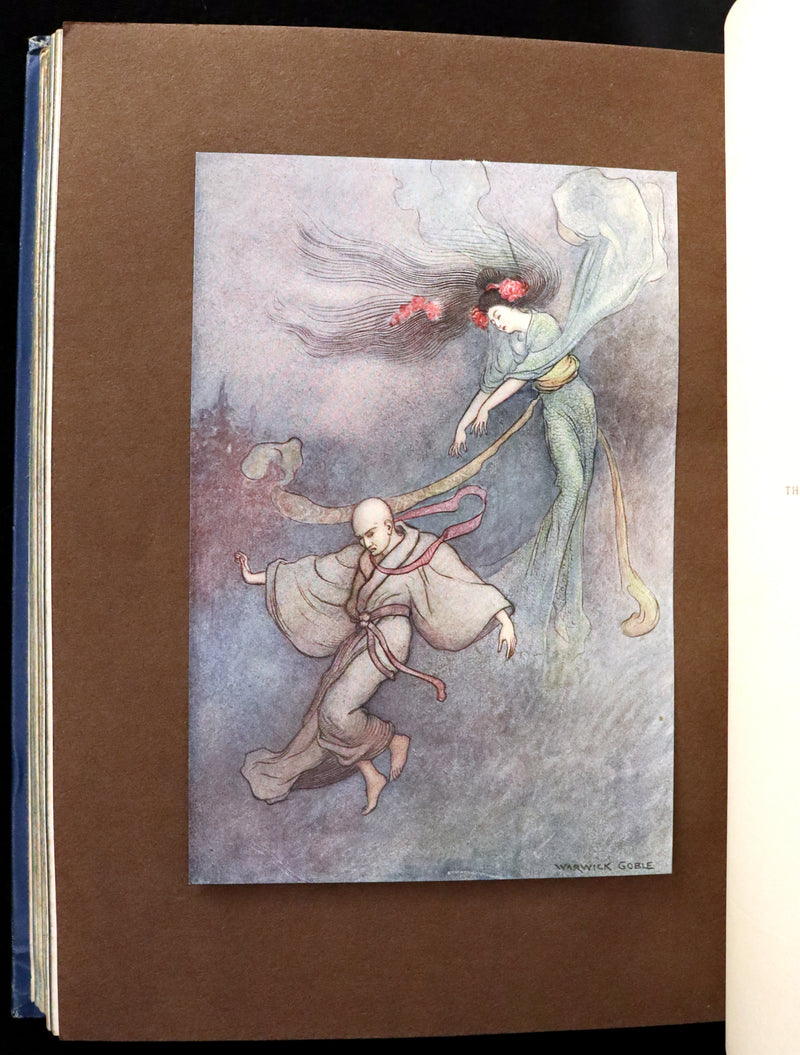 1910 Rare First Edition - Green Willow and Other Japanese Fairy Tales Illustrated by Warwick Goble.