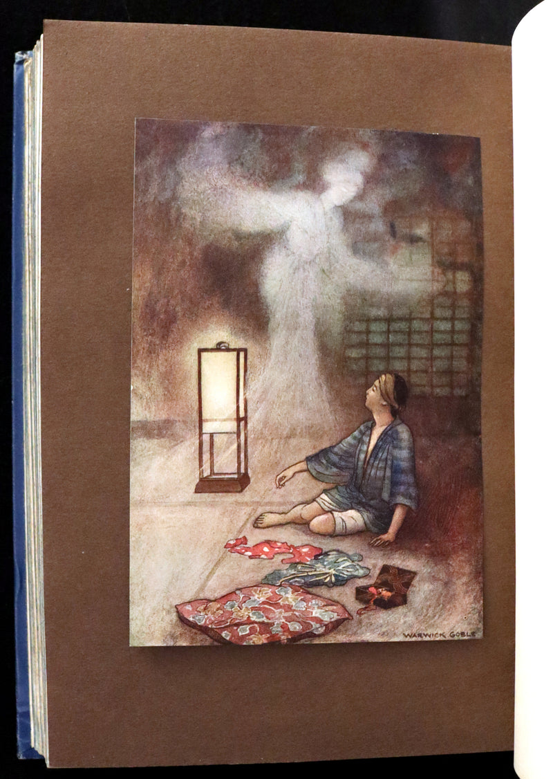 1910 Rare First Edition - Green Willow and Other Japanese Fairy Tales Illustrated by Warwick Goble.