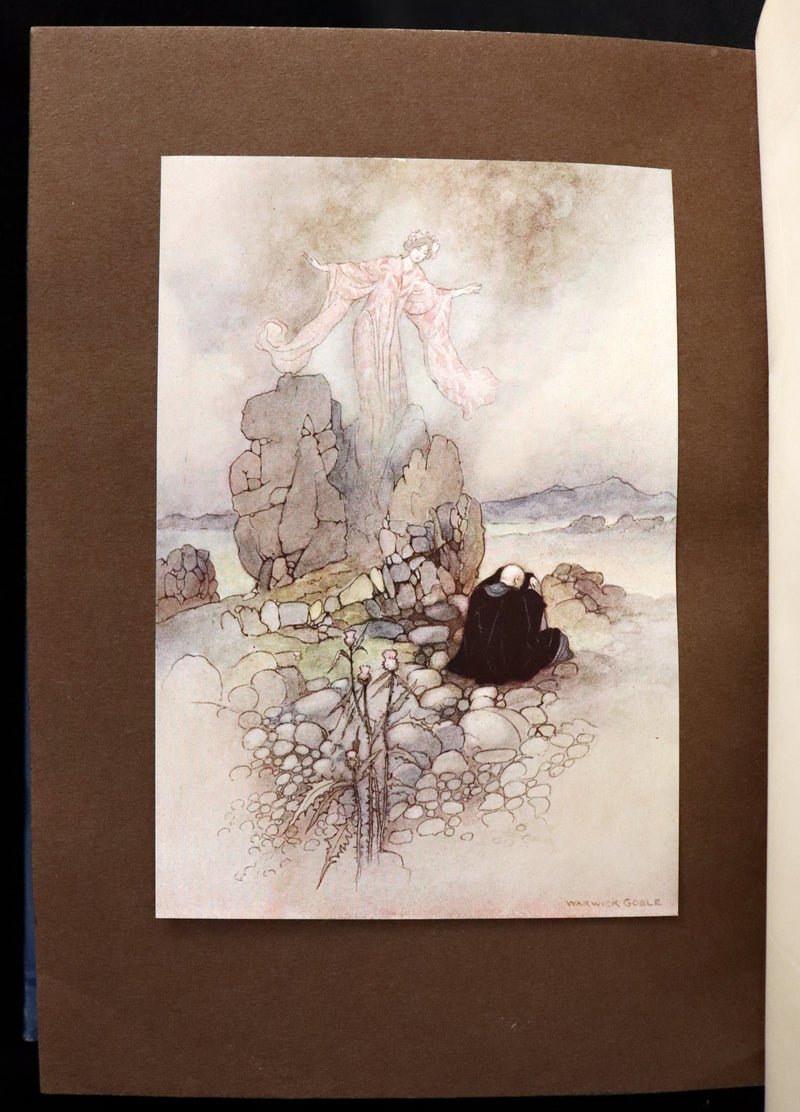 1910 Rare First Edition - Green Willow and Other Japanese Fairy Tales Illustrated by Warwick Goble.