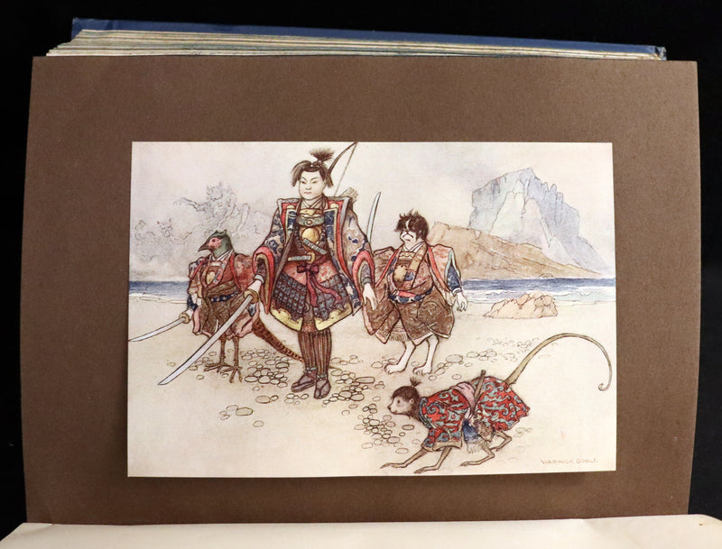 1910 Rare First Edition - Green Willow and Other Japanese Fairy Tales Illustrated by Warwick Goble.
