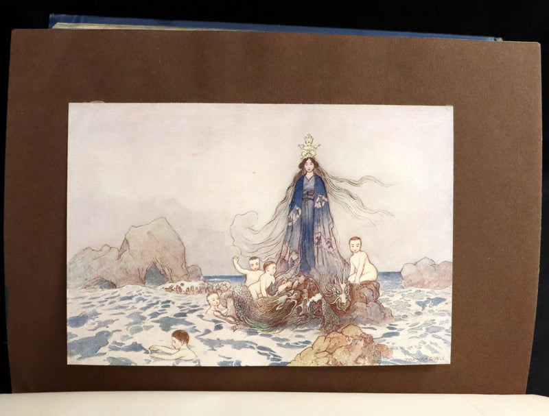 1910 Rare First Edition - Green Willow and Other Japanese Fairy Tales Illustrated by Warwick Goble.