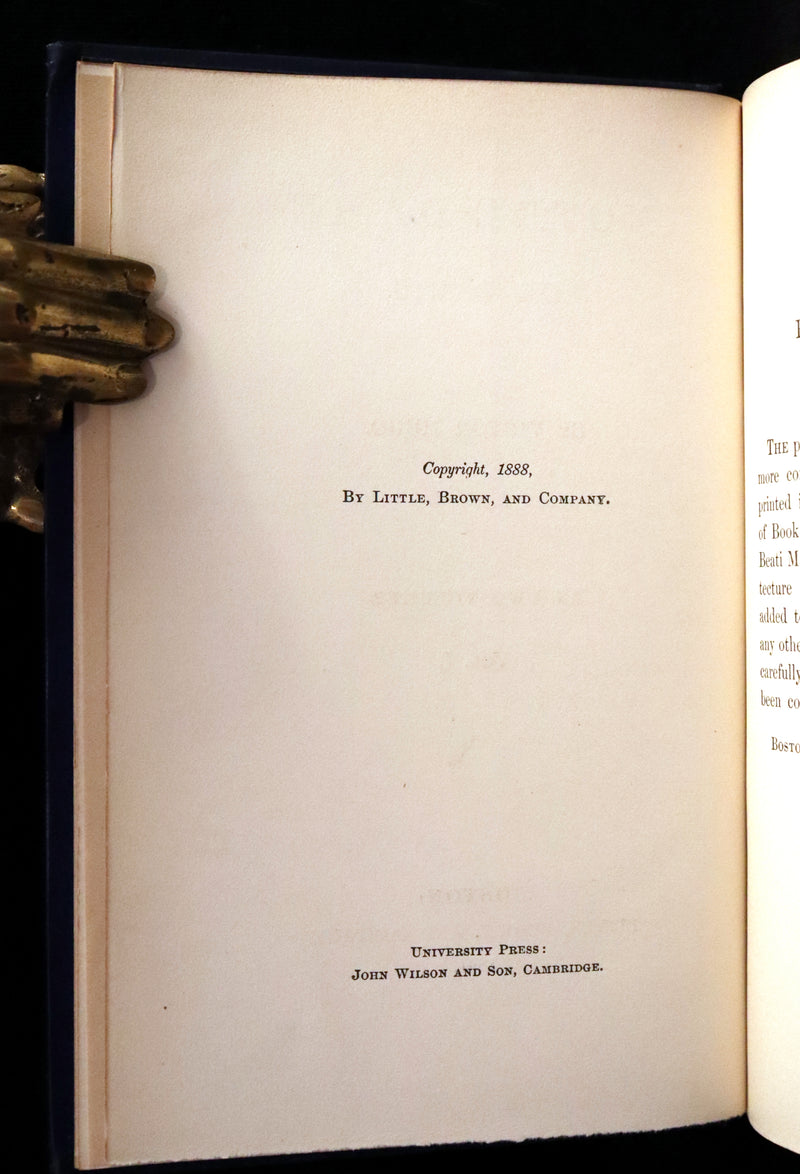 1897 Rare Victorian Book set - The Hunchback of Notre-Dame by Victor Hugo. Gothic.
