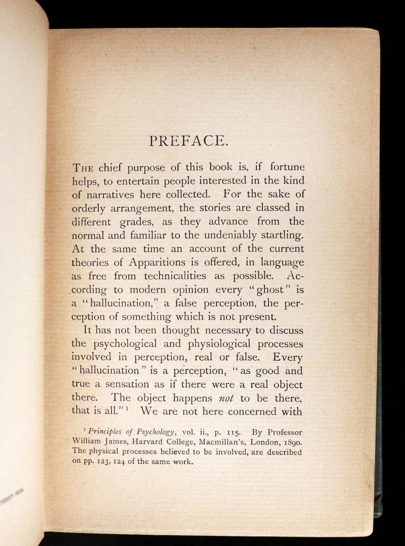 1897 Scarce First Edition - THE BOOK OF DREAMS AND GHOSTS by Andrew Lang.