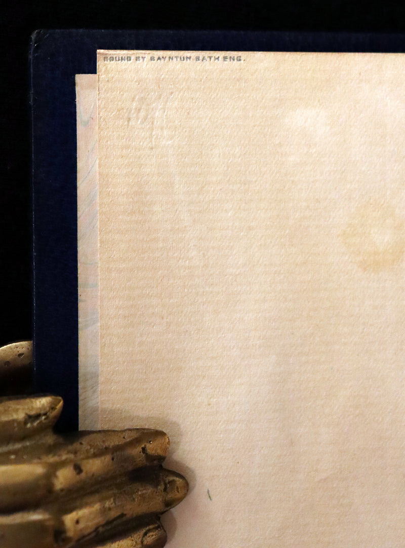 1862 Rare Dog Story in a Bayntun Binding - Rab and His Friends illustrated by Dr John Brown.