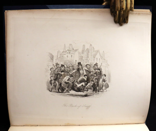 1862 Rare Dog Story in a Bayntun Binding - Rab and His Friends illustrated by Dr John Brown.