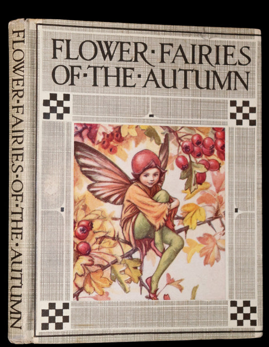 1930 Rare Book - Cicely Mary Barker - FLOWER FAIRIES OF THE AUTUMN.