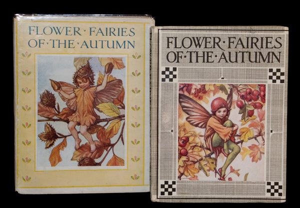 1930 Rare Book - Cicely Mary Barker - FLOWER FAIRIES OF THE AUTUMN.