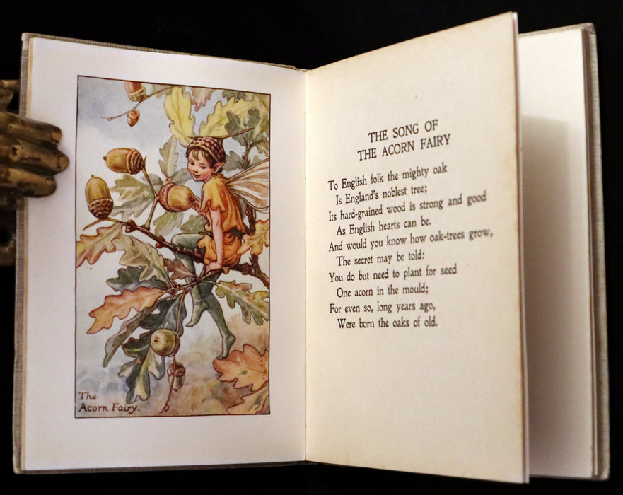 1930 Rare Book - Cicely Mary Barker - FLOWER FAIRIES OF THE AUTUMN.