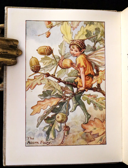 1930 Rare Book - Cicely Mary Barker - FLOWER FAIRIES OF THE AUTUMN.