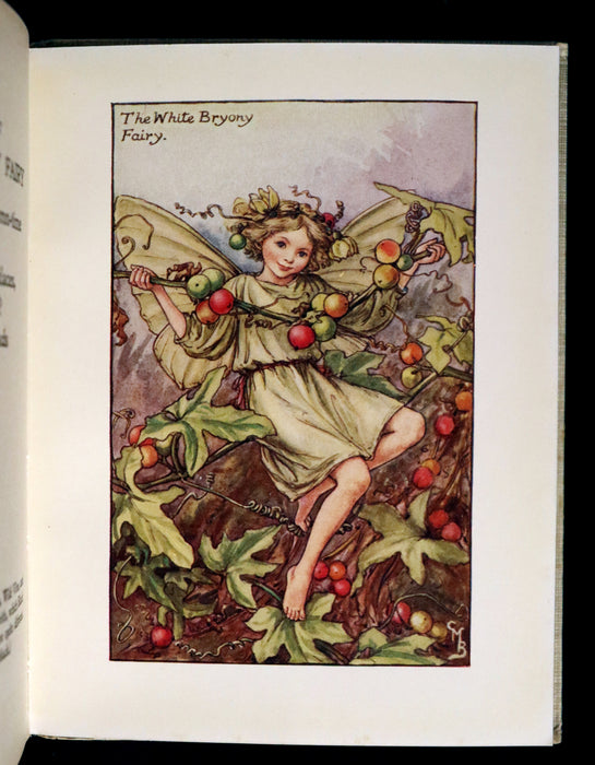 1930 Rare Book - Cicely Mary Barker - FLOWER FAIRIES OF THE AUTUMN.