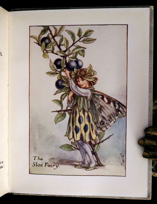 1930 Rare Book - Cicely Mary Barker - FLOWER FAIRIES OF THE AUTUMN.