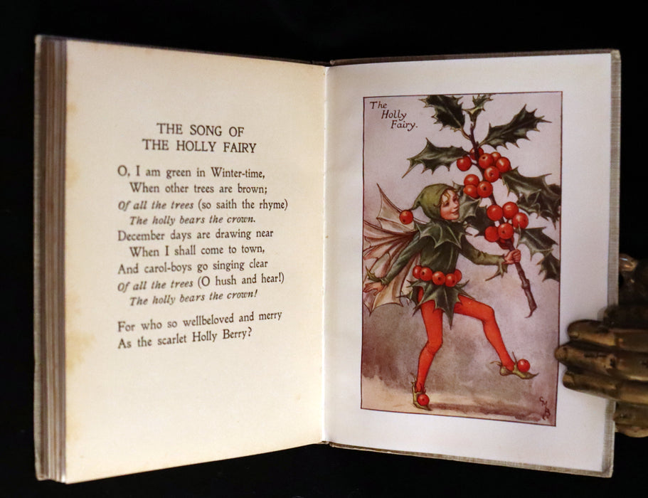 1930 Rare Book - Cicely Mary Barker - FLOWER FAIRIES OF THE AUTUMN.