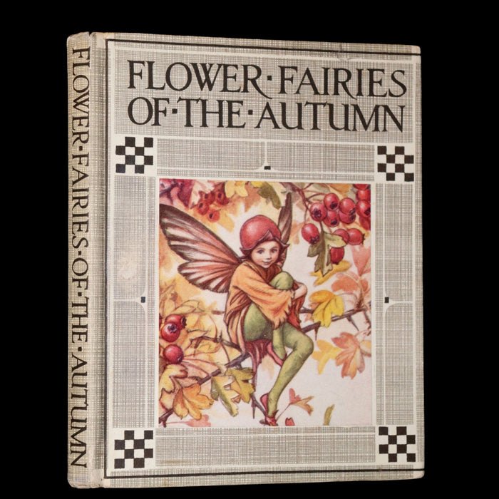 1930 Rare Book - Cicely Mary Barker - FLOWER FAIRIES OF THE AUTUMN.