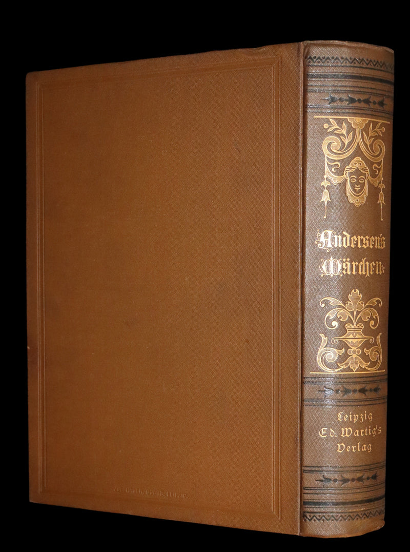 1888 Rare German Book - Hans Christian Andersen - Sammtliche Marchen - Complete FAIRY TALES. Illustrated.