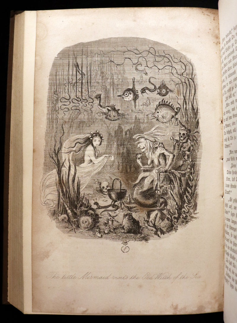 1888 Rare German Book - Hans Christian Andersen - Sammtliche Marchen - Complete FAIRY TALES. Illustrated.