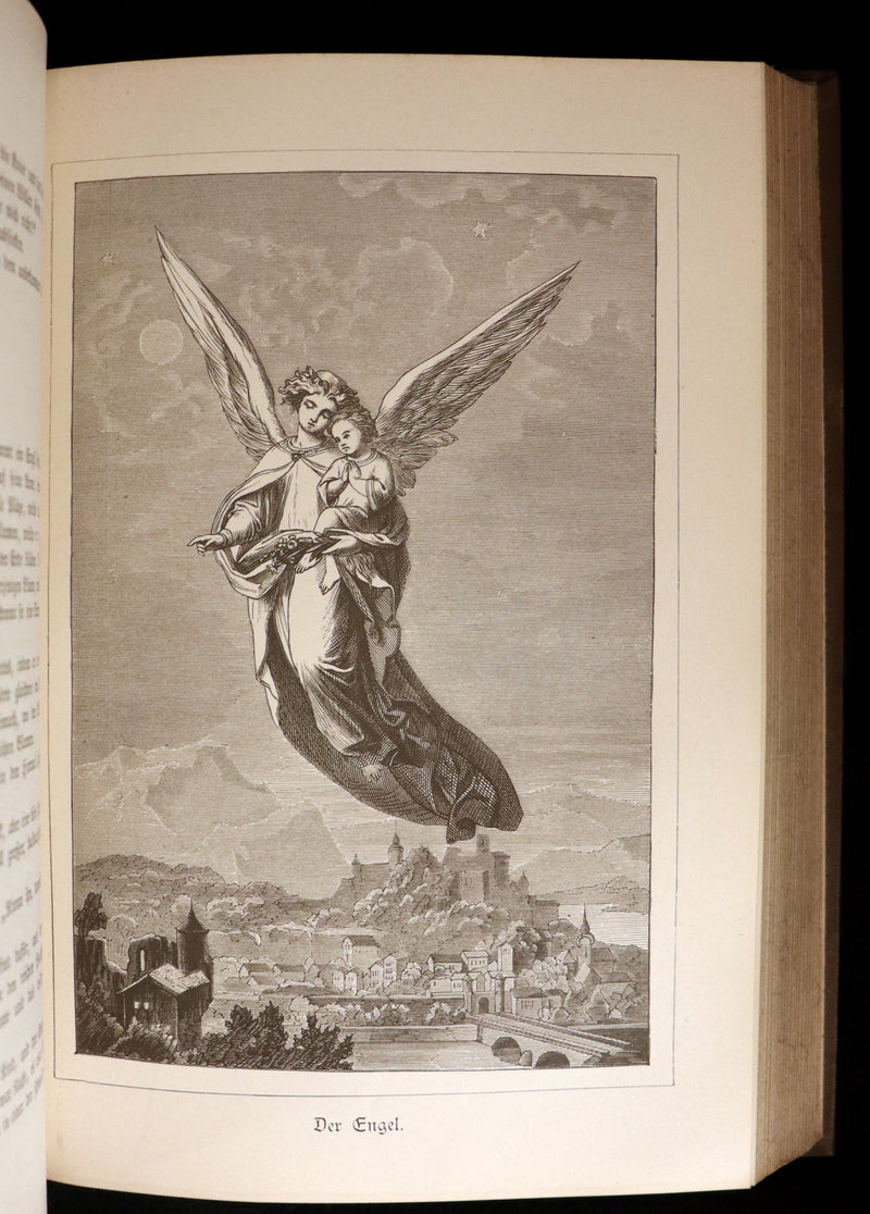 1888 Rare German Book - Hans Christian Andersen - Sammtliche Marchen - Complete FAIRY TALES. Illustrated.