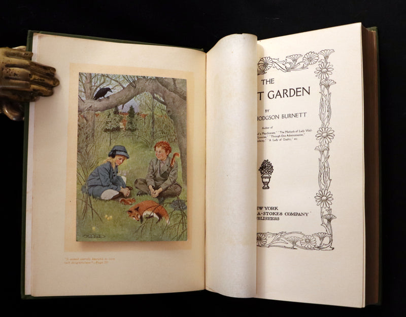 1911 Rare First Edition Book - The SECRET GARDEN by Frances Hodgson Burnett.