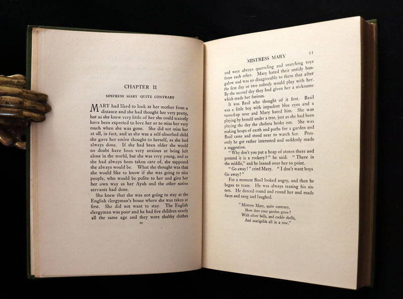 1911 Rare First Edition Book - The SECRET GARDEN by Frances Hodgson Burnett.