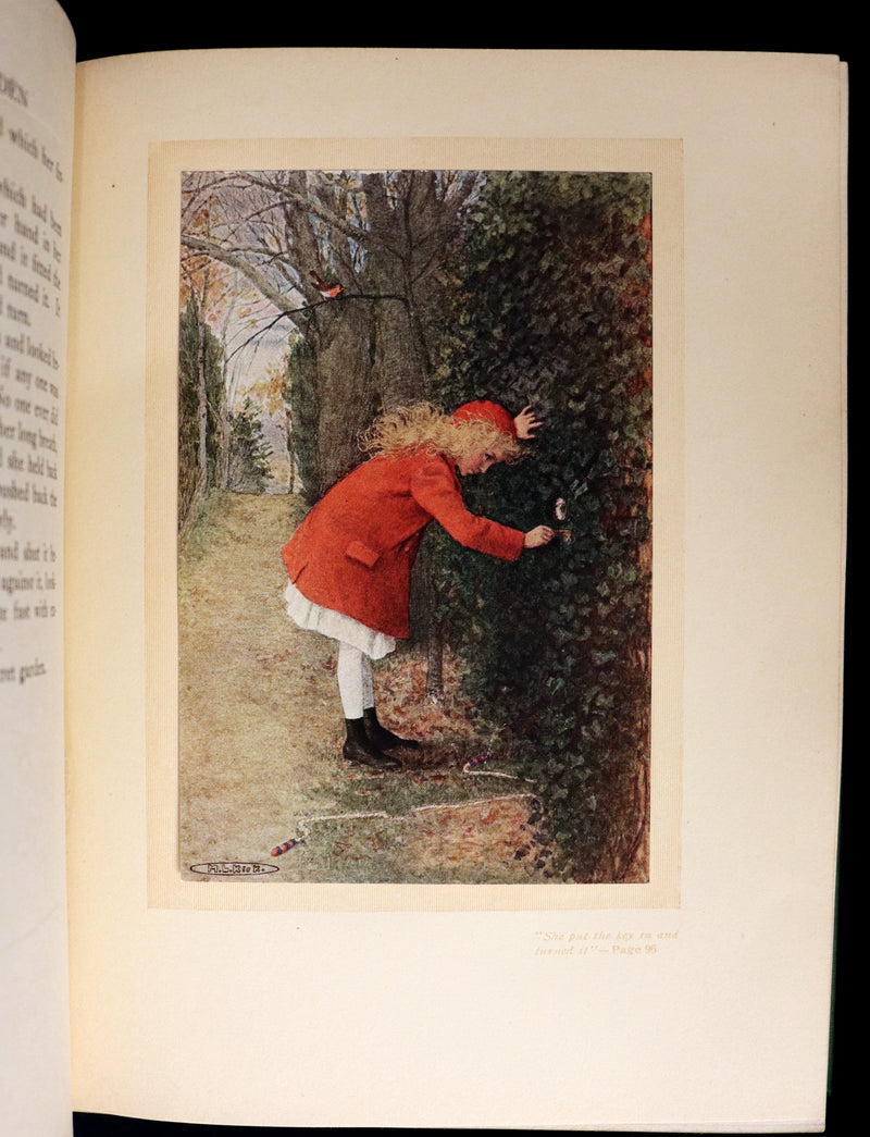 1911 Rare First Edition Book - The SECRET GARDEN by Frances Hodgson Burnett.
