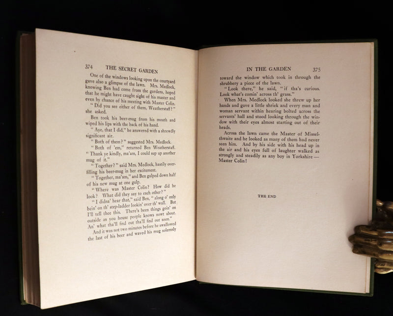 1911 Rare First Edition Book - The SECRET GARDEN by Frances Hodgson Burnett.