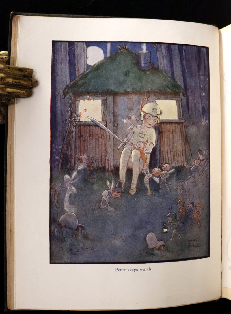 1926 Rare Book - Peter Pan and Wendy by J.M. Barrie Illustrated by Mabel Lucie Attwell.