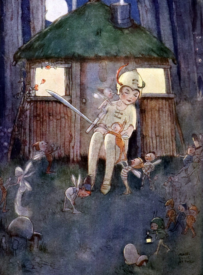 1926 Rare Book - Peter Pan and Wendy by J.M. Barrie Illustrated by Mabel Lucie Attwell.
