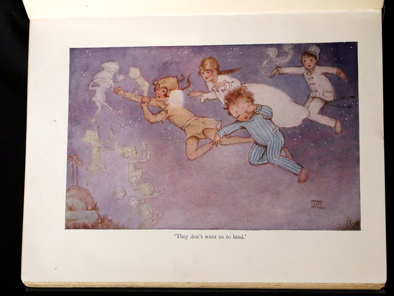 1926 Rare Book - Peter Pan and Wendy by J.M. Barrie Illustrated by Mabel Lucie Attwell.