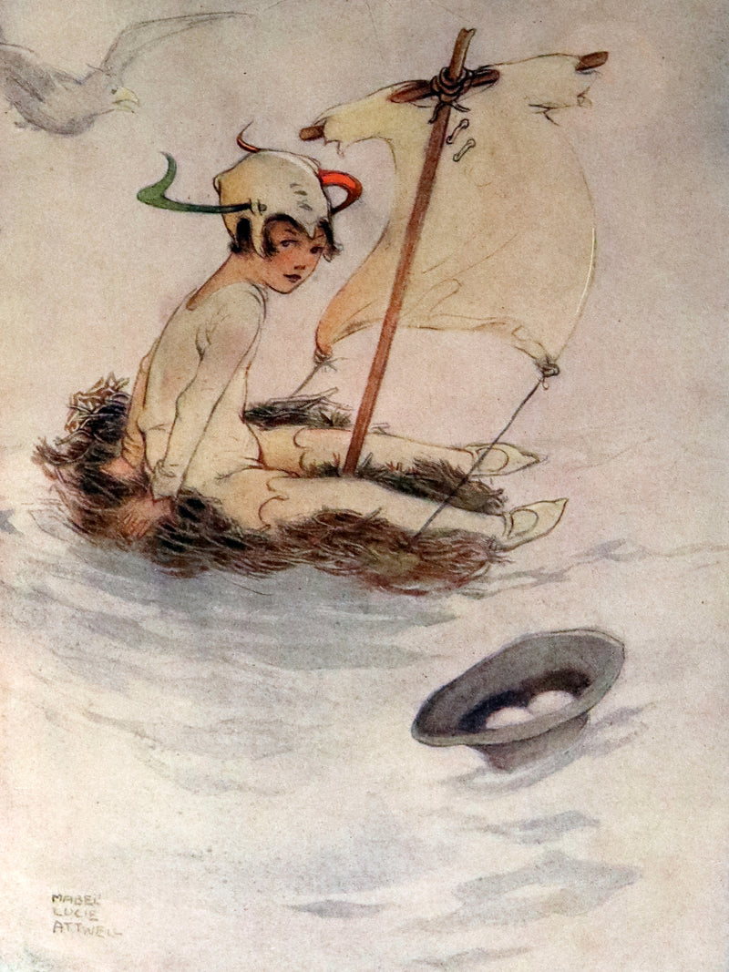 1926 Rare Book - Peter Pan and Wendy by J.M. Barrie Illustrated by Mabel Lucie Attwell.