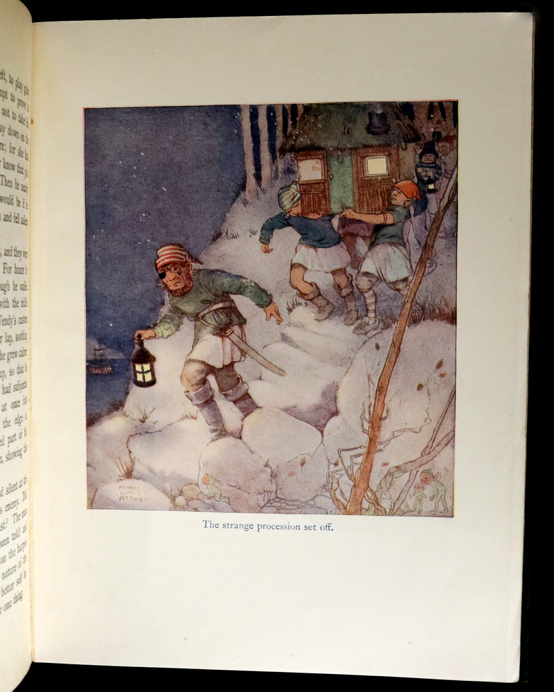 1926 Rare Book - Peter Pan and Wendy by J.M. Barrie Illustrated by Mabel Lucie Attwell.