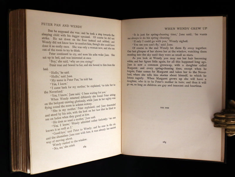 1926 Rare Book - Peter Pan and Wendy by J.M. Barrie Illustrated by Mabel Lucie Attwell.